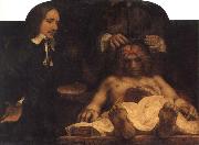 REMBRANDT Harmenszoon van Rijn The Anatomy Lesson of Dr.Joan Deyman china oil painting reproduction